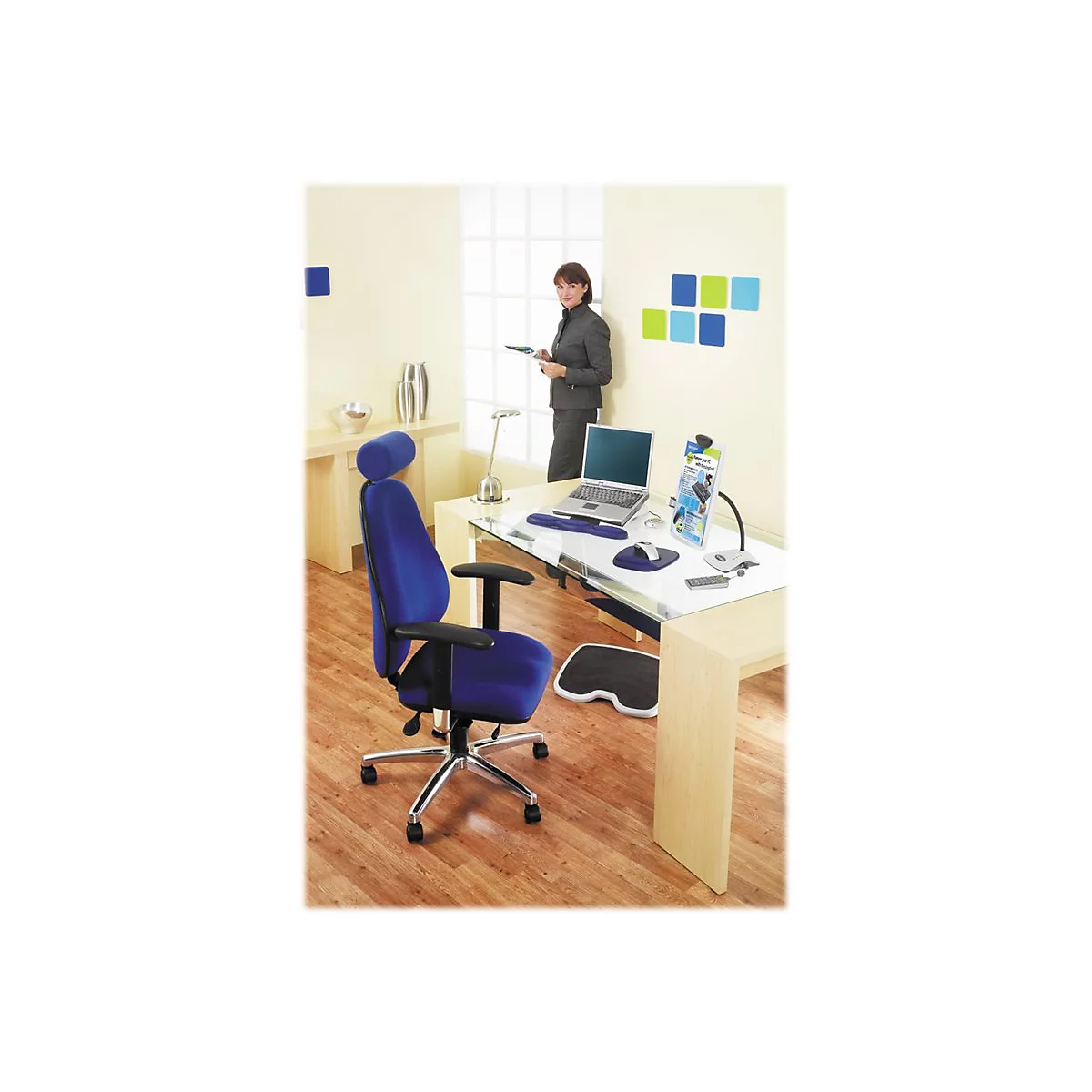Kensington Wrist Pillow tapis de souris avec repose-poignets