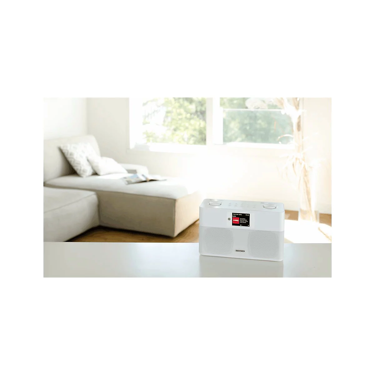 Kenwood CR-ST100S - Internetradio - 20 Watt - kein Betriebssystem - weiß