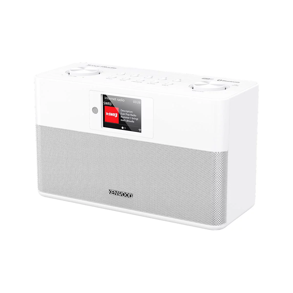 Kenwood CR-ST100S - Internetradio - 20 Watt - kein Betriebssystem - weiß