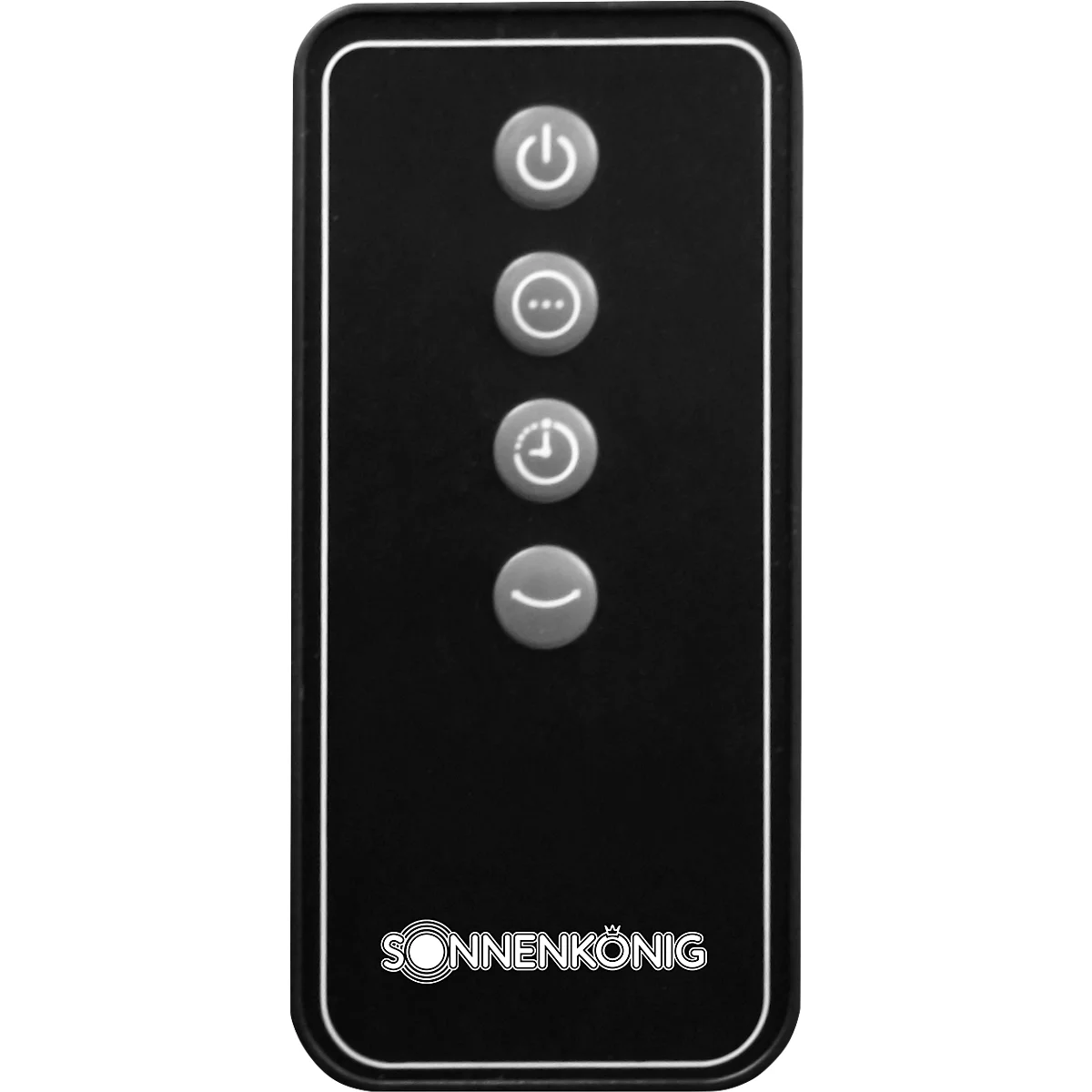 Keramik Heizlüfter HAVANNA, 1500 W, 3 Heizstufen, automatische horizontale Oszillation, LCD Touch-Funktion, 6-h-Timer, Fernbedienung, rot-schwarz
