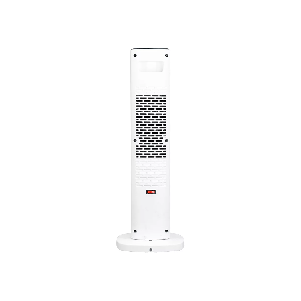 Keramik Heizlüfter NIVEN, 2000 W, 2 Heizstufen, horizontale Oszillation, LCD Touch-Funktion, Fernbedienung, schwarz-weiss