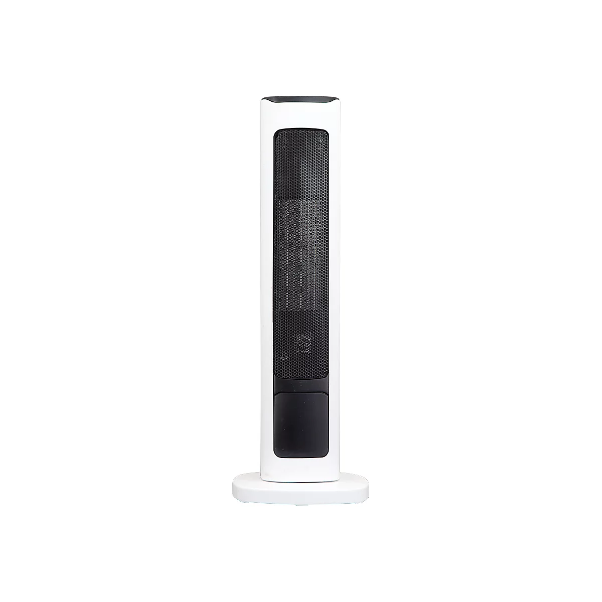 Keramik Heizlüfter NIVEN, 2000 W, 2 Heizstufen, horizontale Oszillation, LCD Touch-Funktion, Fernbedienung, schwarz-weiss