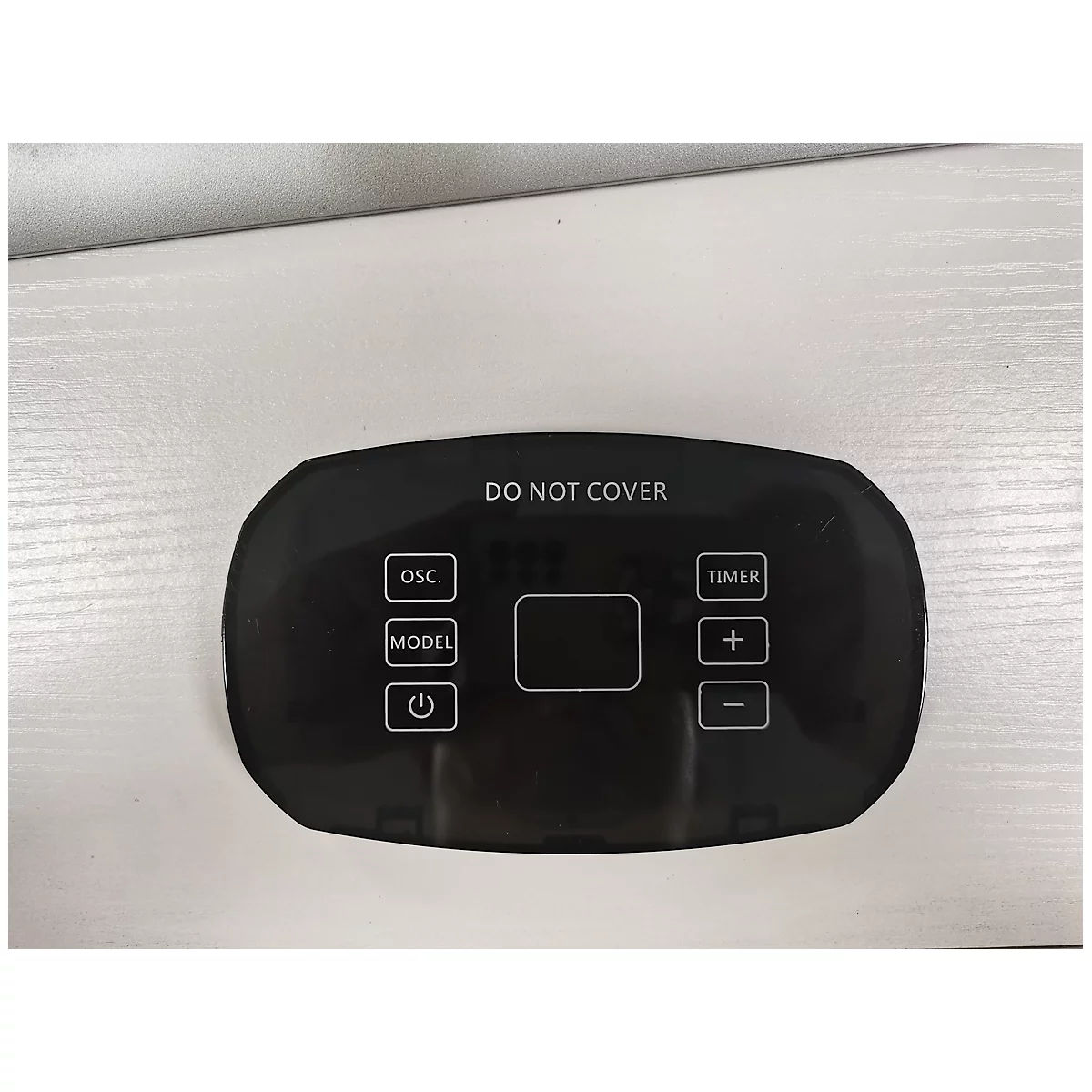 Keramische luchtverhitter MERSIN, 2000 W, 3 warmtestanden, horizontale oscillatie, LCD touch-functie, 12 uurs timer, afstandsbediening, zwart-wit