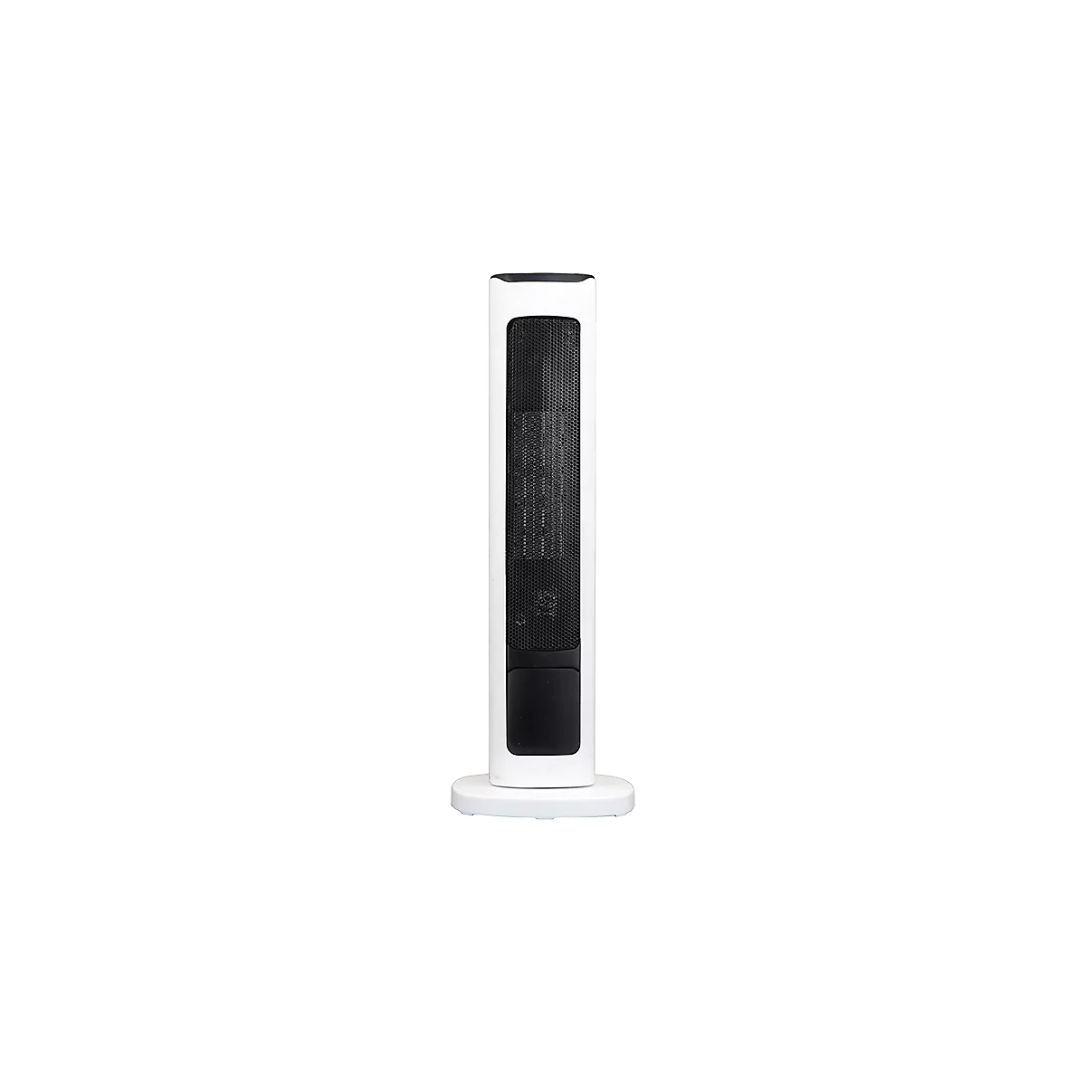 Keramische luchtverhitter NIVEN, 2000 W, 2 warmtestanden, horizontale oscillatie, LCD touch-functie, afstandsbediening, zwart-wit