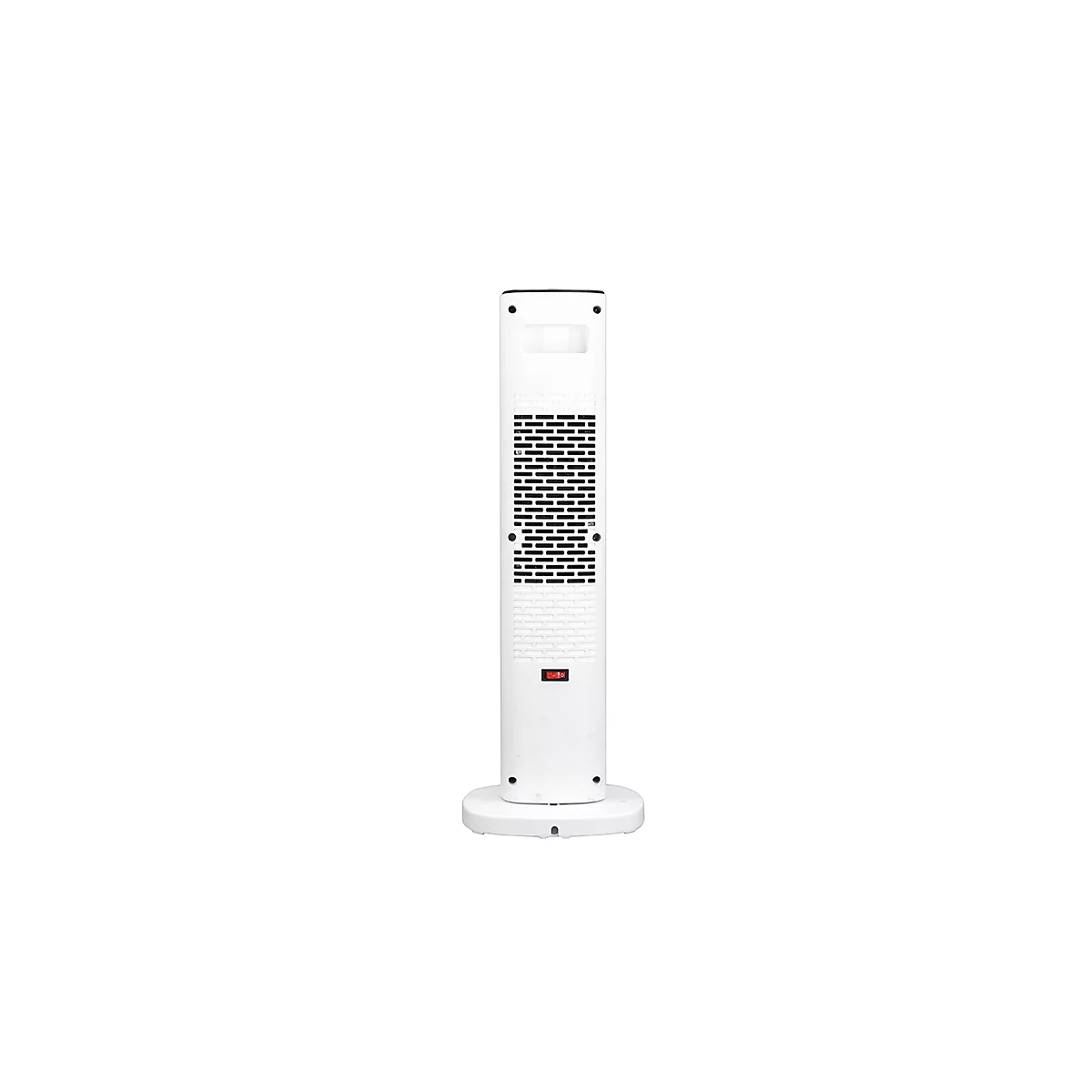 Keramische luchtverhitter NIVEN, 2000 W, 2 warmtestanden, horizontale oscillatie, LCD touch-functie, afstandsbediening, zwart-wit