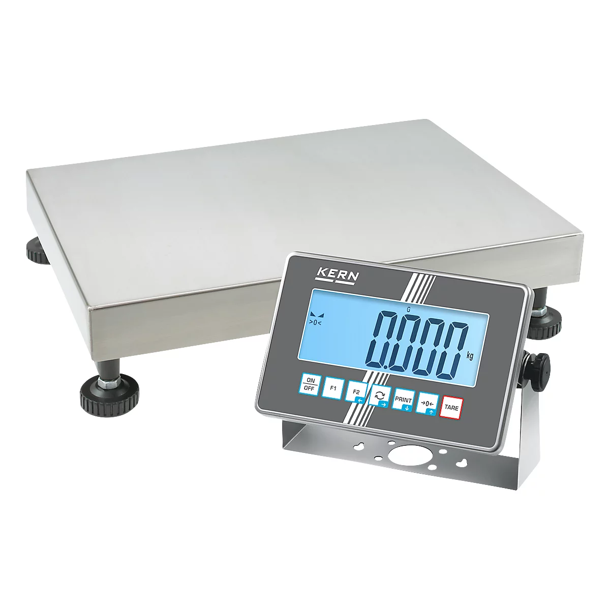 KERN Industriewaage IXC 100K-3L, Wägebereich 150 kg, Ablesbarkeit 0,005 kg
