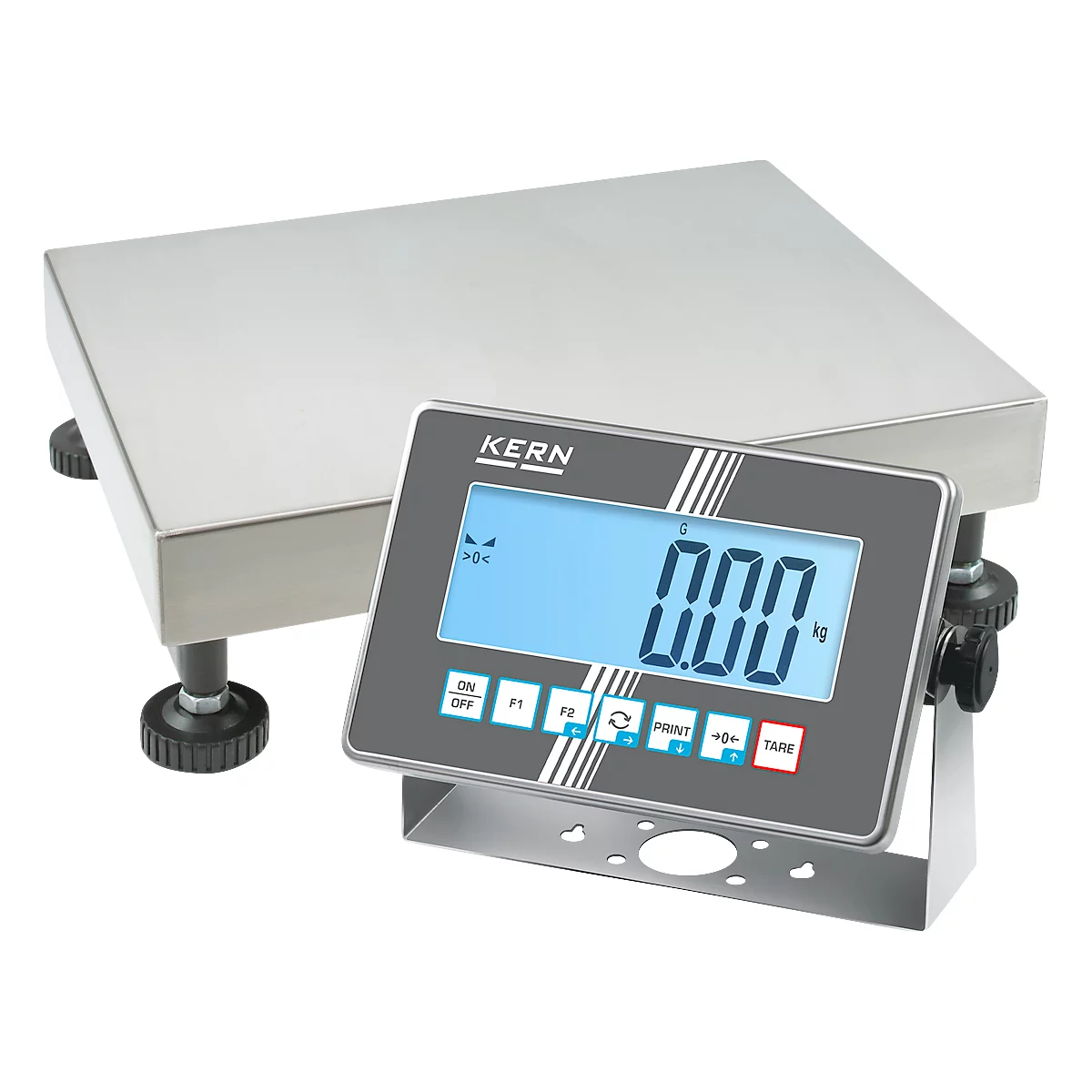 KERN Industriewaage IXC 60K-2M, Wägebereich 30 kg; 60 kg, Ablesbarkeit 0,01 kg; 0,02 kg