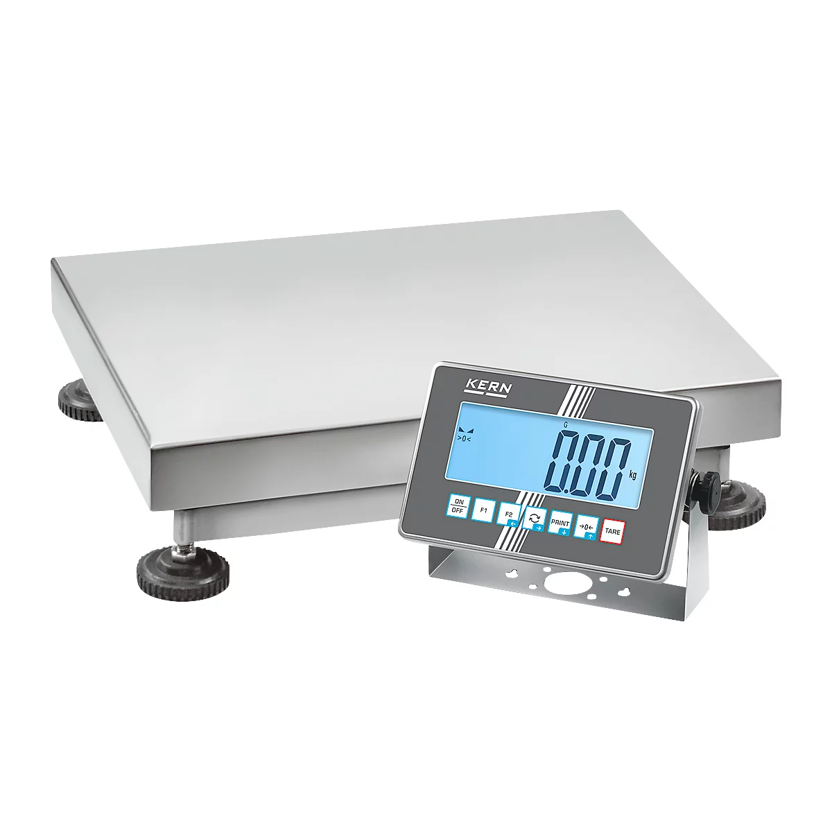 KERN SXC 30K-3LM – Edelstahl-Plattformwaage, 15/30 kg, 0,005/0,01 kg Ablesbarkeit, Industrie 4.0, IP68, WLAN/Bluetooth