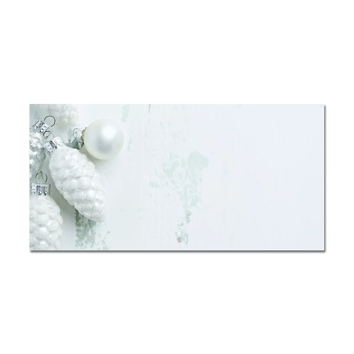 Kerst-envelop Sigel 'Modern Christmas', formaat DIN lang, speciaal papier, gegomd, 50 stuks