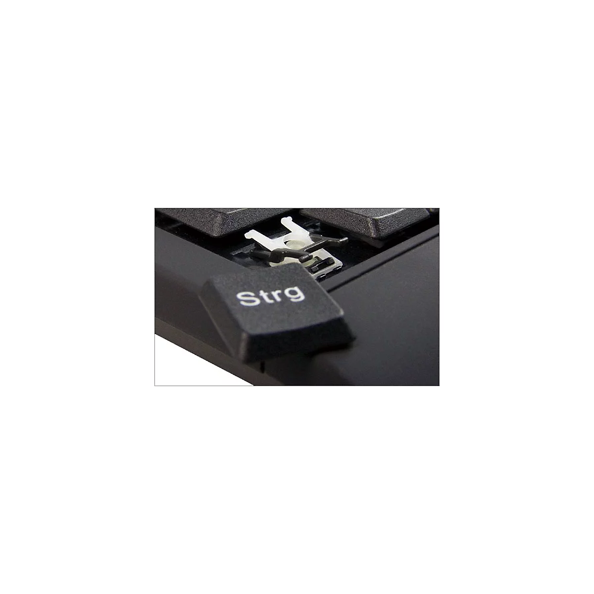KeySonic ACK-3401U - Tastatur - Deutsch - mattschwarz