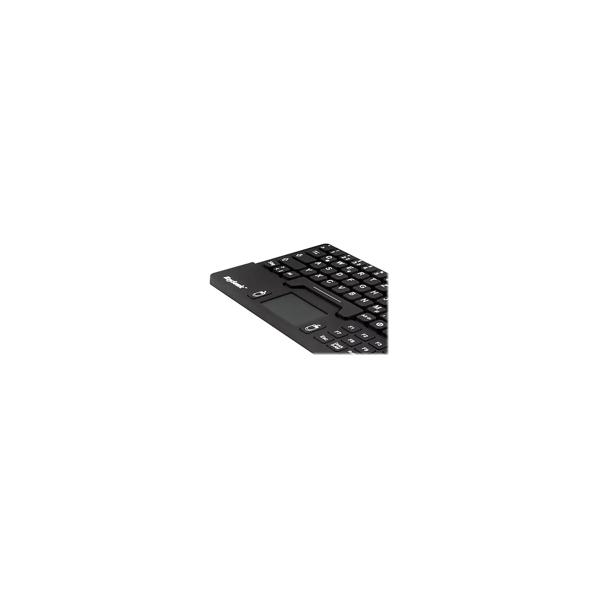 KeySonic KSK-5031IN - Tastatur - mit Touchpad - Englisch - Schwarz