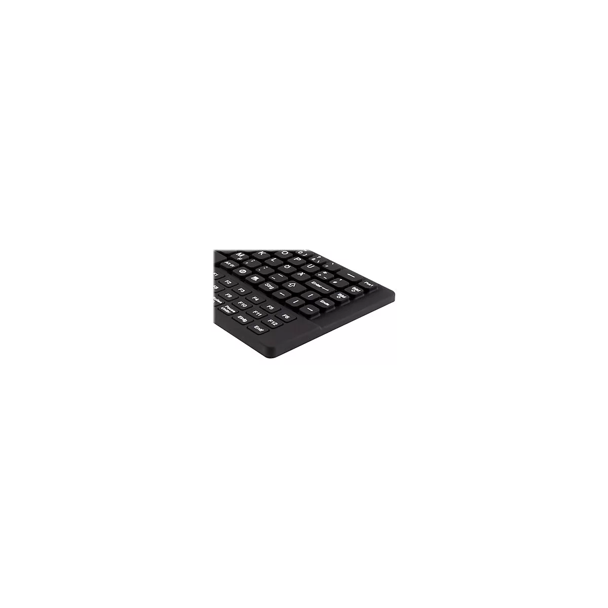 KeySonic KSK-5031IN - Tastatur - mit Touchpad - Englisch - Schwarz