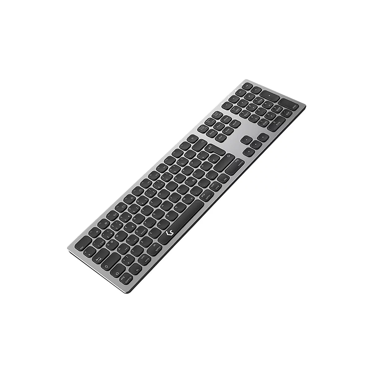 KeySonic KSK-8023BTRF - Tastatur - volle Größe - kabellos - 2.4 GHz, Bluetooth 4.0 - QWERTZ
