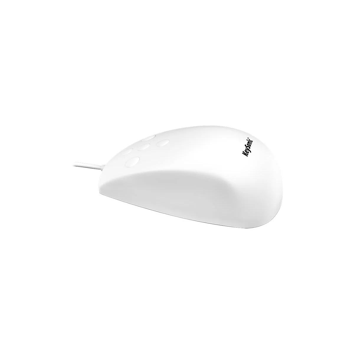 KeySonic KSM-3020M-W - Maus - USB - weiß