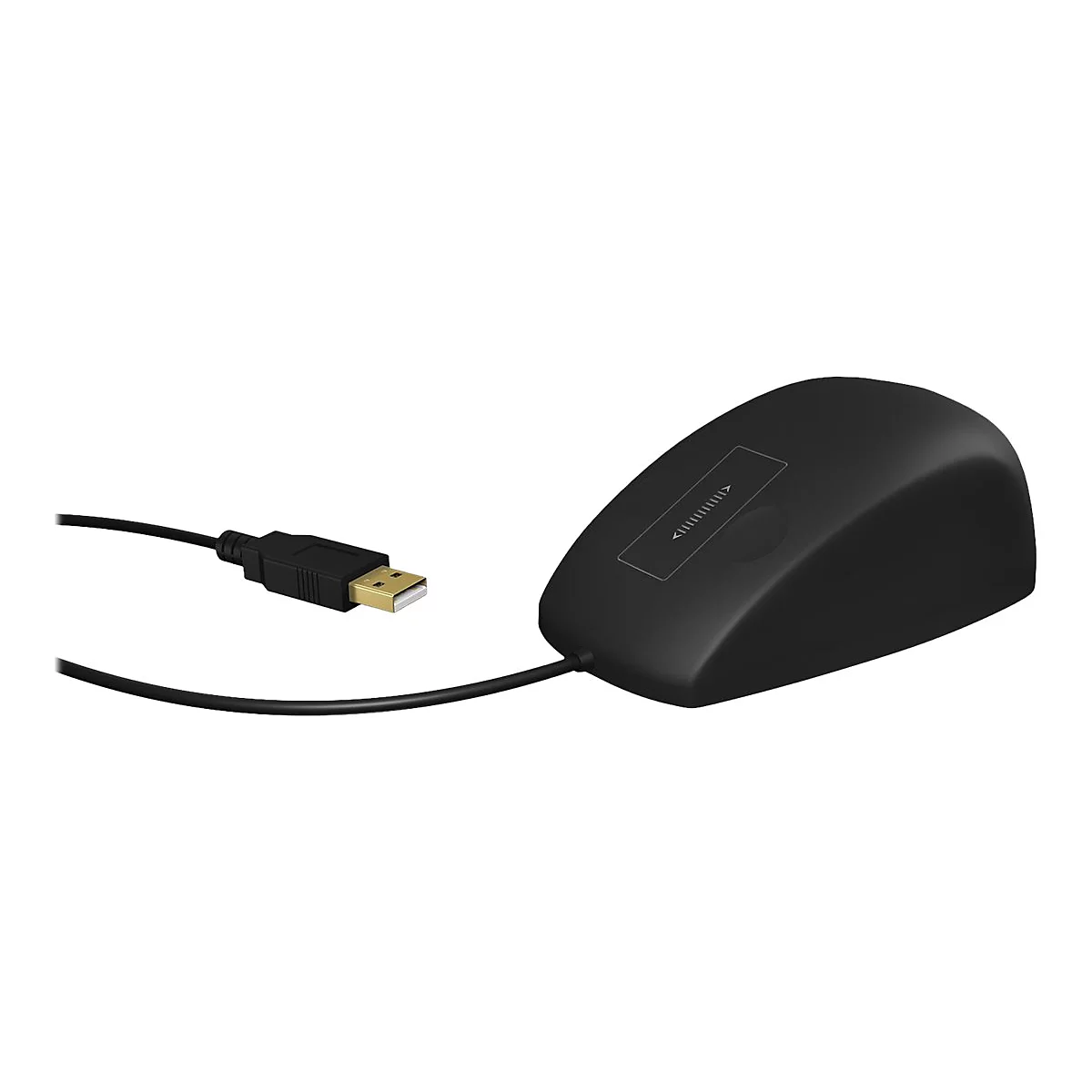 KeySonic KSM-5030M-B - Maus - kabelgebunden - USB - Schwarz
