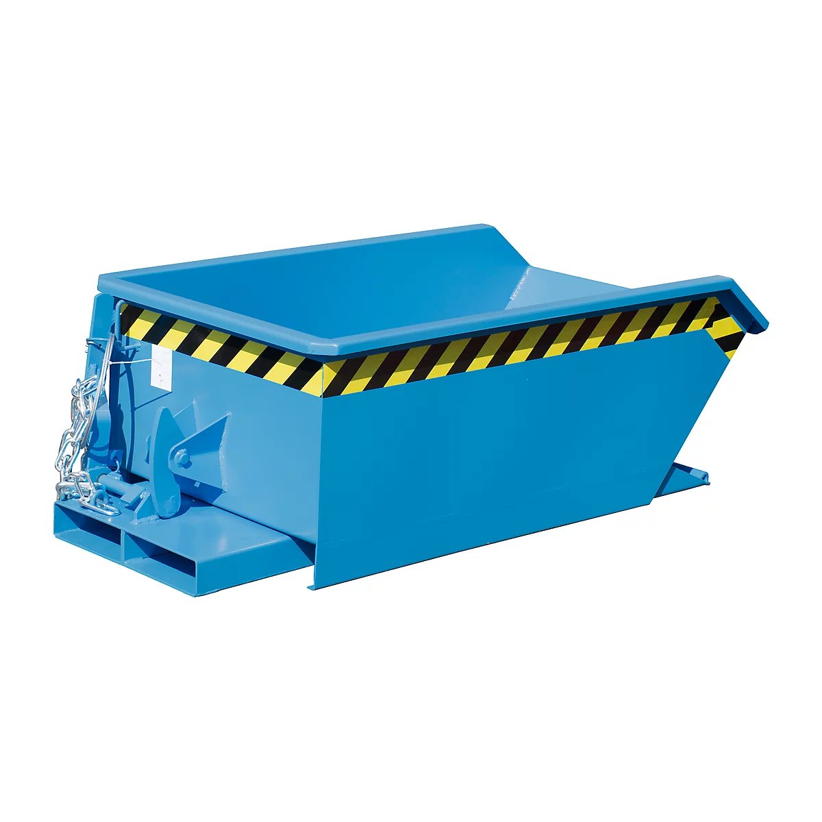 Kiepbak Bauer Mini type MGU 230, hoogte kiepzijde 350 mm, blauw