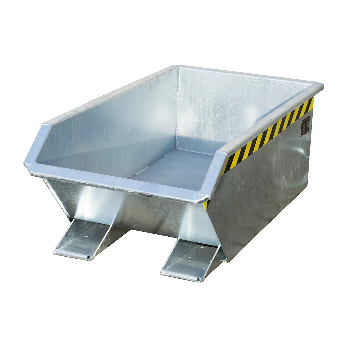 Kiepbak Bauer Mini type MGU 230, hoogte kiepzijde 350 mm, gegalvaniseerd