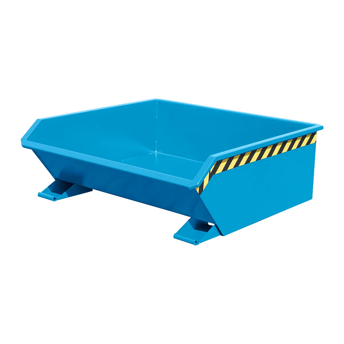 Kiepbak Bauer Mini type MGU 460, laag model, 460 l inhoud, blauw