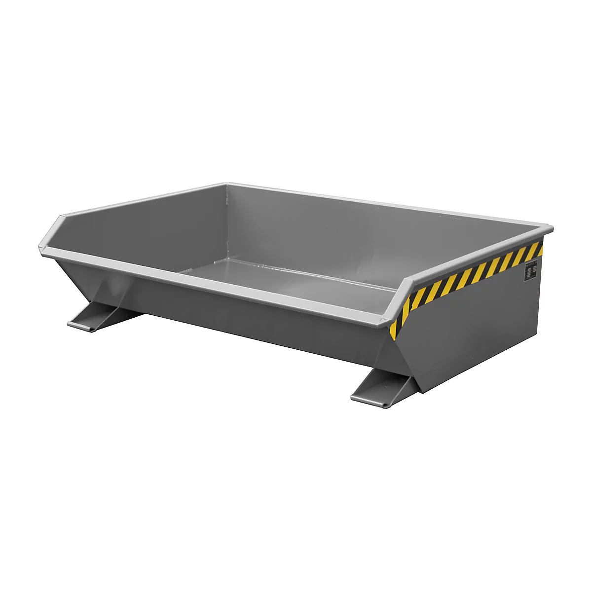 Kiepbak Bauer Mini type MGU 610, heel laag, grijs