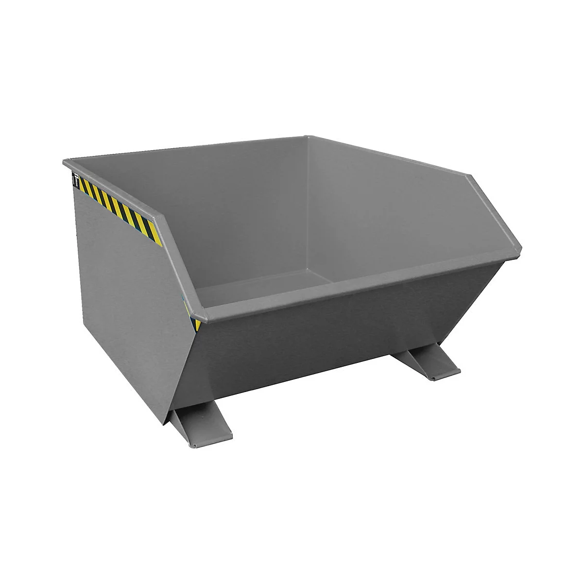 Kiepbak type GU, 1000 liter, grijs