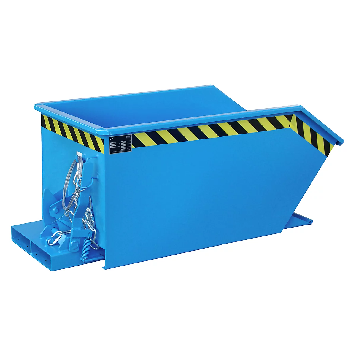 Kiepbak type GU, 300 liter, blauw