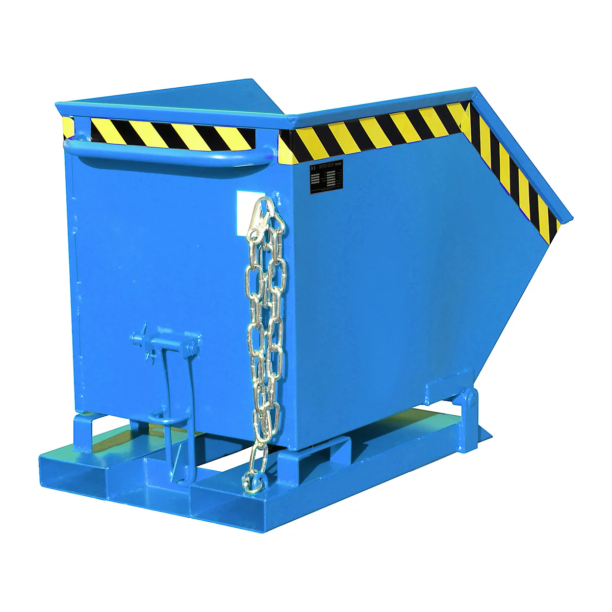 Kiepcontainer KK 250, blauw (RAL 5012)