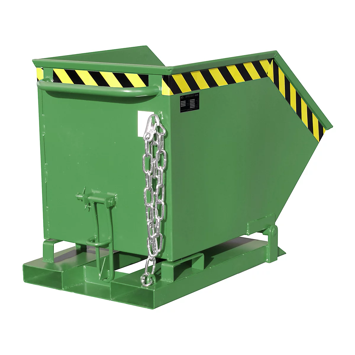 Kiepcontainer KK 250, groen (RAL 6011)