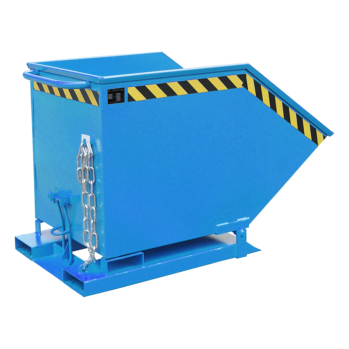 Kiepcontainer KK 600, blauw (RAL 5012)