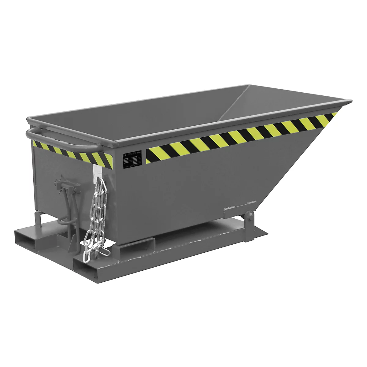 Kiepcontainer KN 250, grijs (RAL 7005)