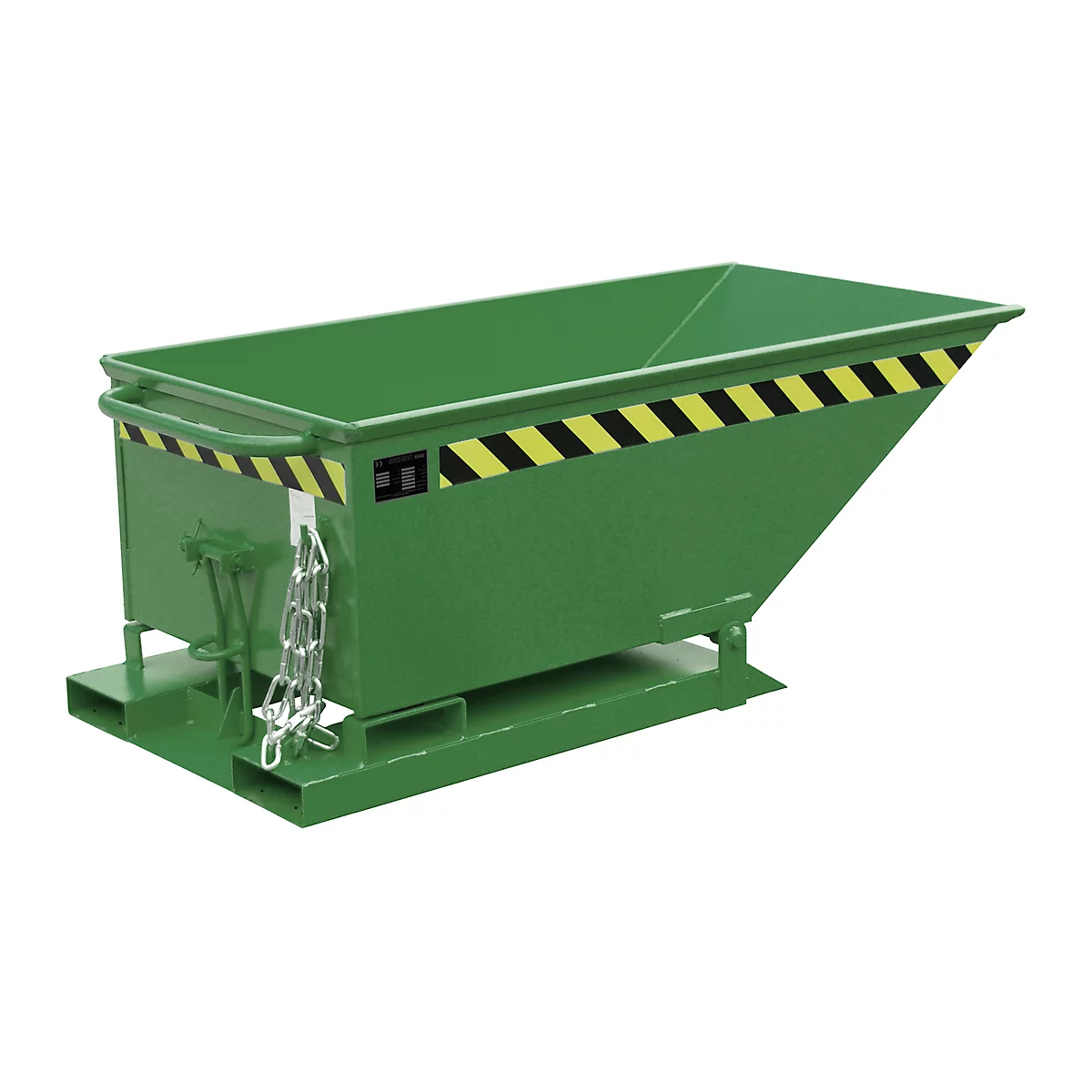 Kiepcontainer KN 250, groen (RAL 6011)