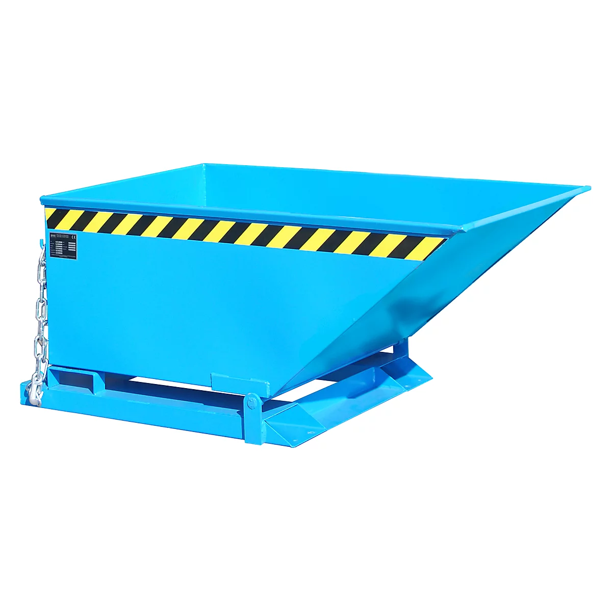 Kiepcontainer KN 400, blauw (RAL 5012)