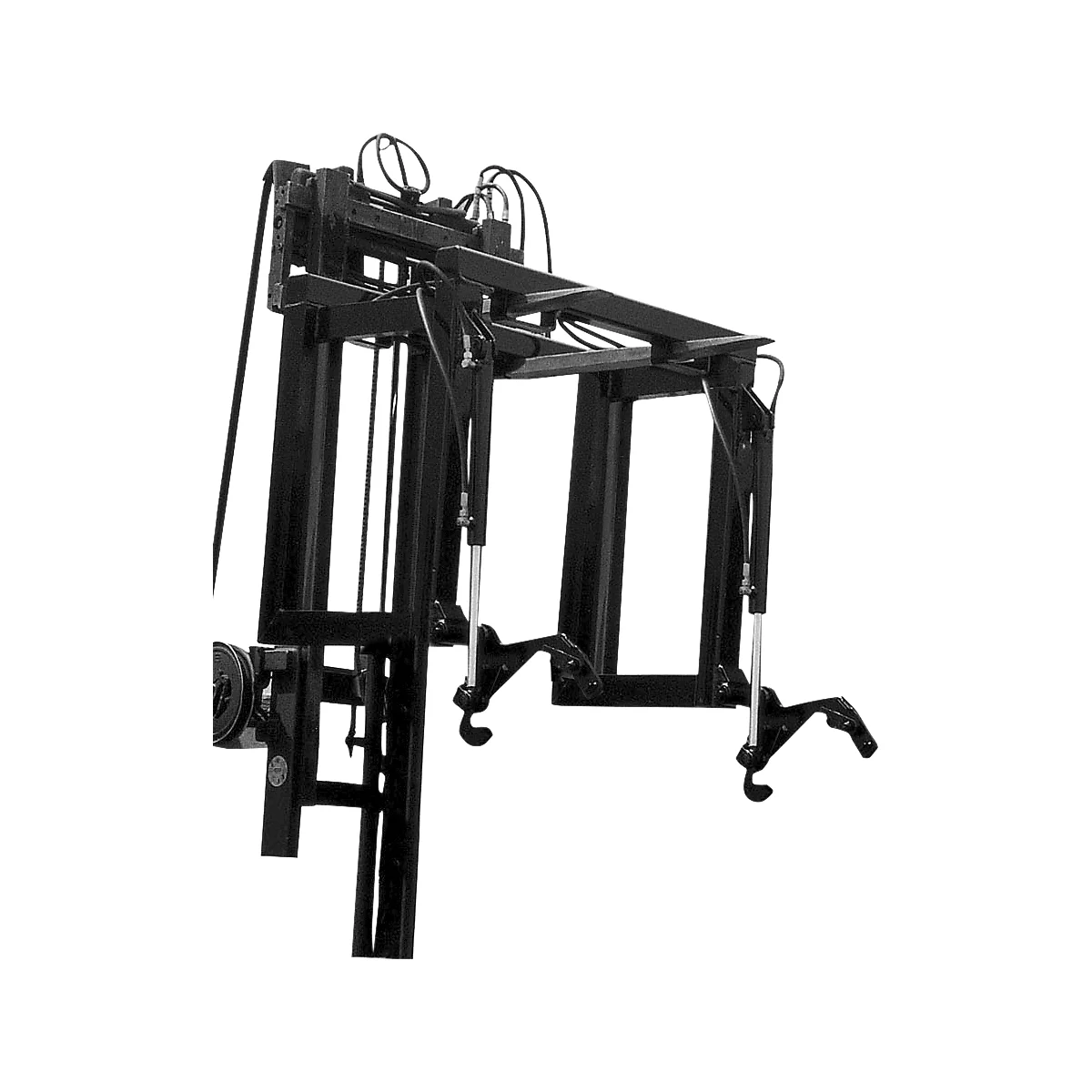 Kieptraverse type UCT, zwart gelakt