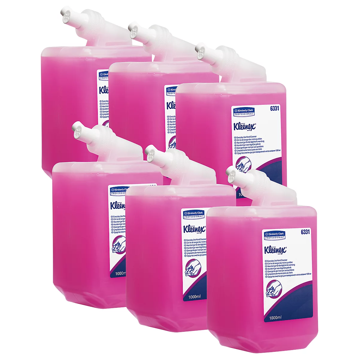 Kimberly-Clark Professional Waschlotion, pink, parfümiert, 6 Flaschen