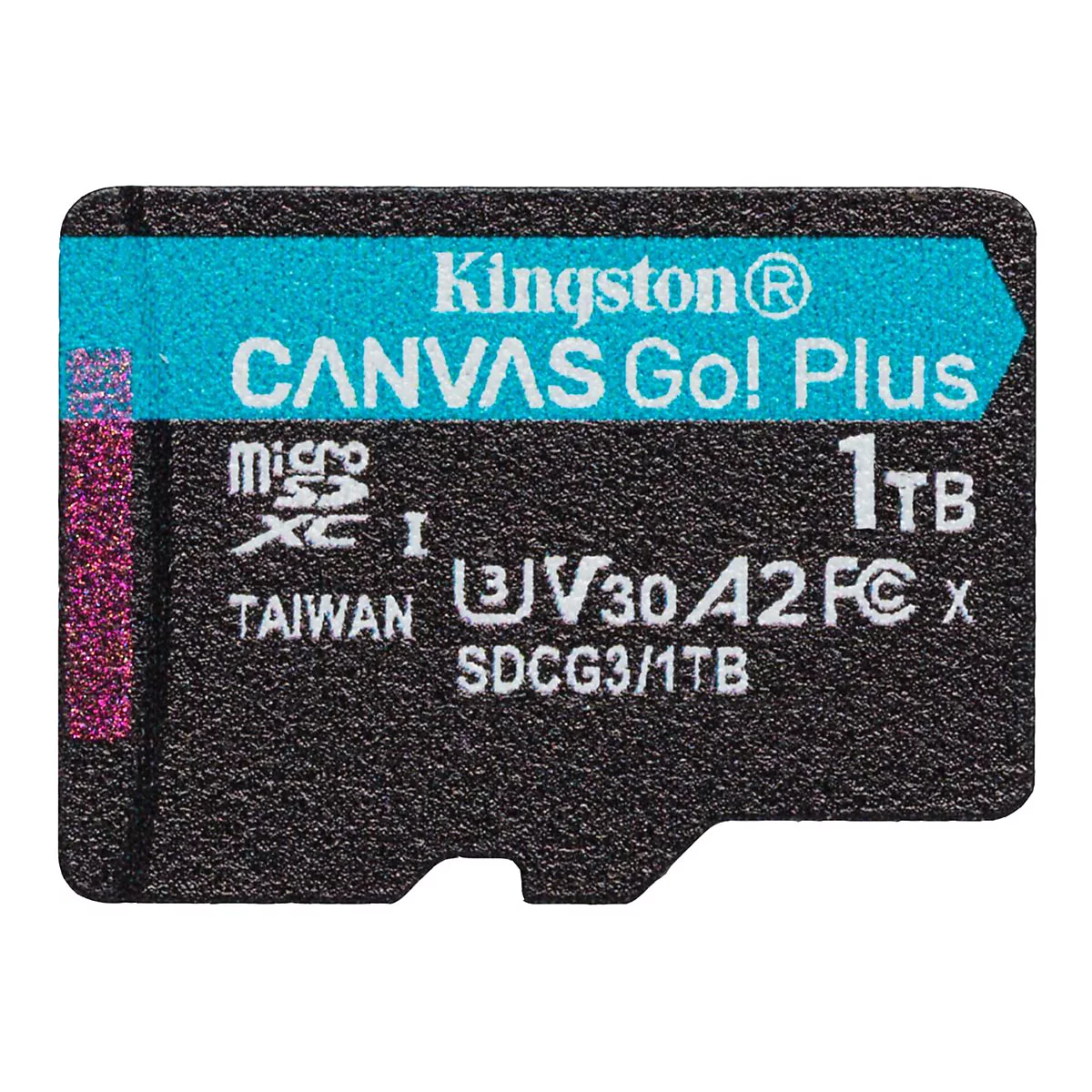 Kingston Canvas Go! Plus - Flash-Speicherkarte - 1 TB - A2 / Video Class V30 / UHS-I U3 / Class10 - microSDXC UHS-I