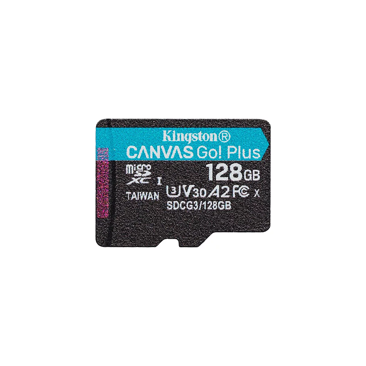 Kingston Canvas Go! Plus - Flash-Speicherkarte - 128 GB - microSDXC UHS-I