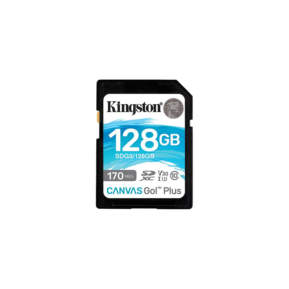 Kingston Canvas Go! Plus - Flash-Speicherkarte - 128 GB - SDXC UHS-I