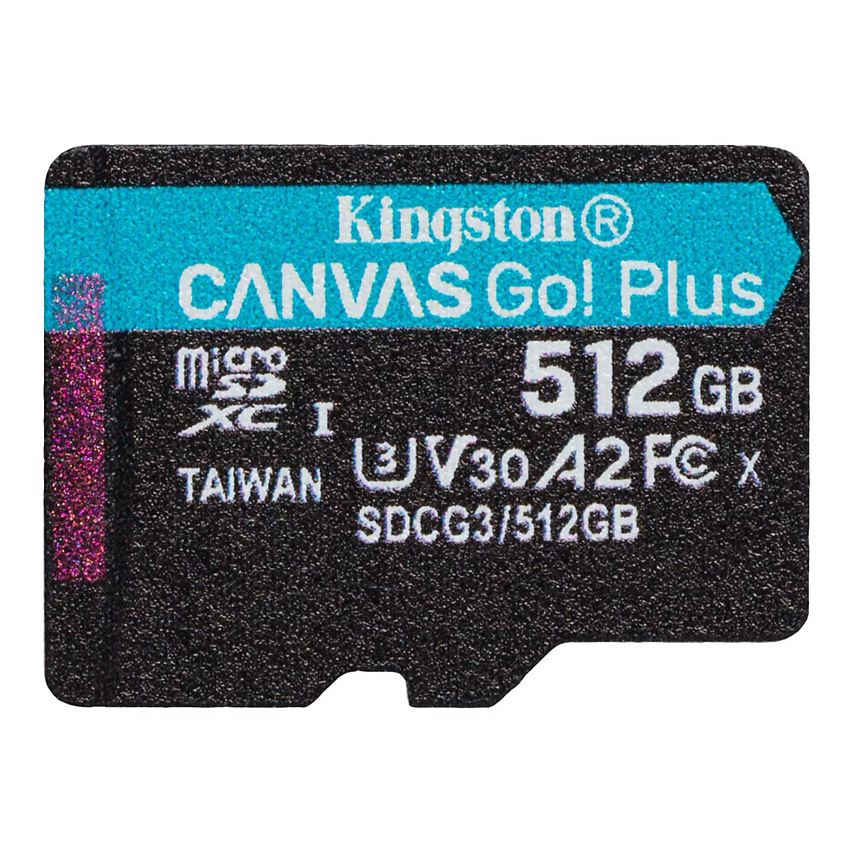 Kingston Canvas Go! Plus - Flash-Speicherkarte - 512 GB - microSDXC UHS-I