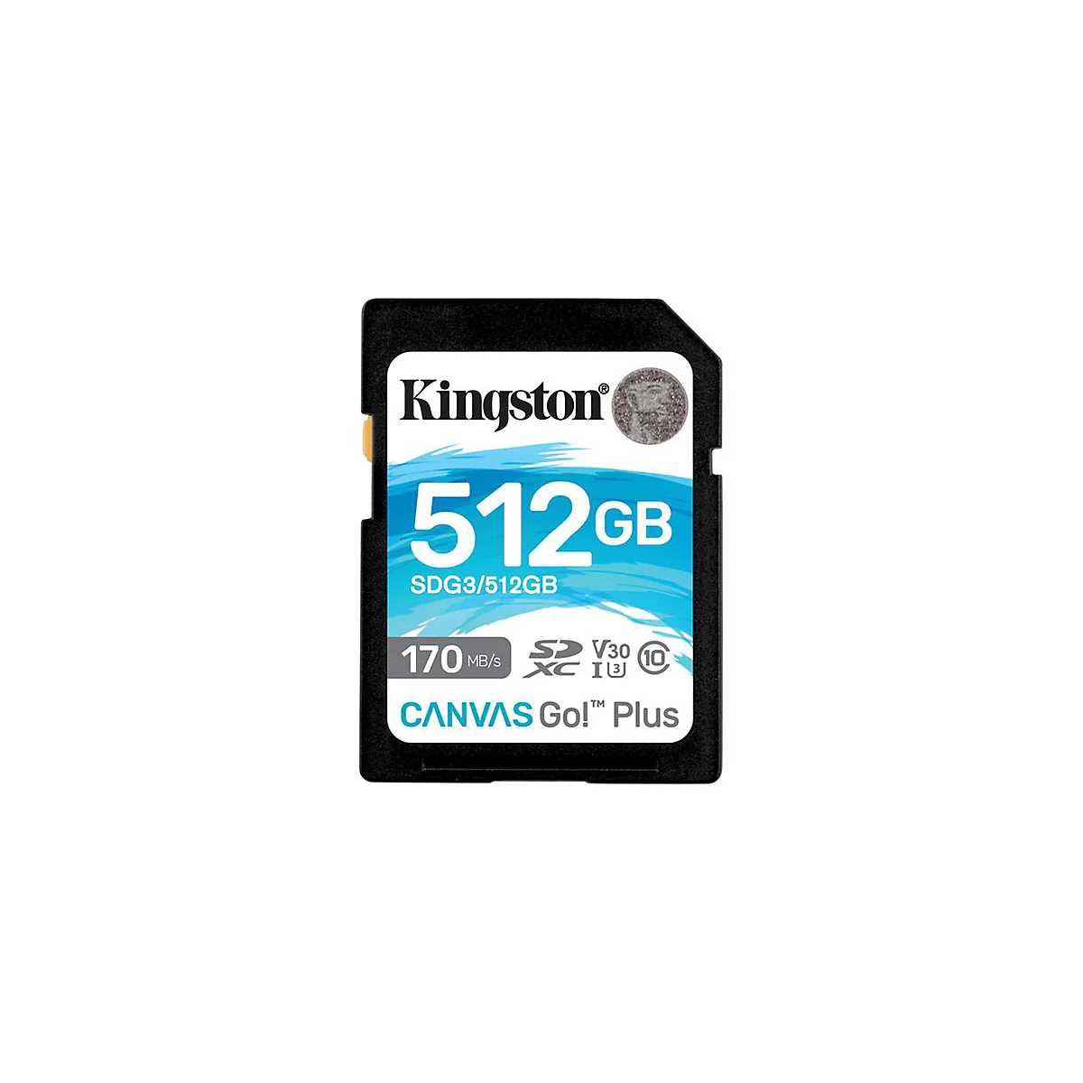 Kingston Canvas Go! Plus - Flash-Speicherkarte - 512 GB - SDXC UHS-I