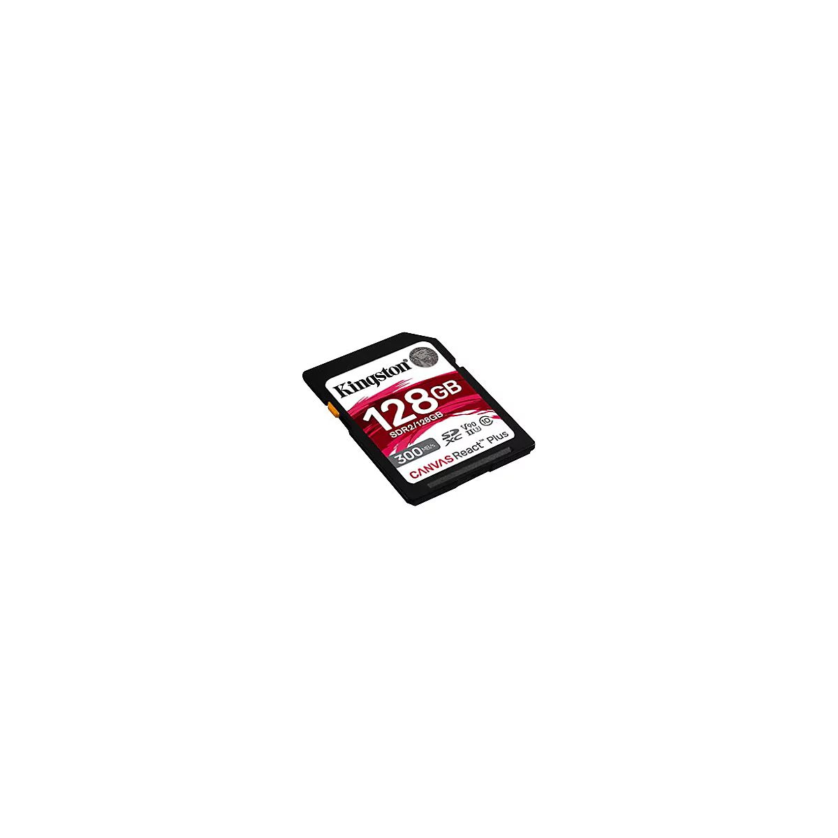 Kingston Canvas React Plus - Flash-Speicherkarte - 128 GB - SDXC UHS-II