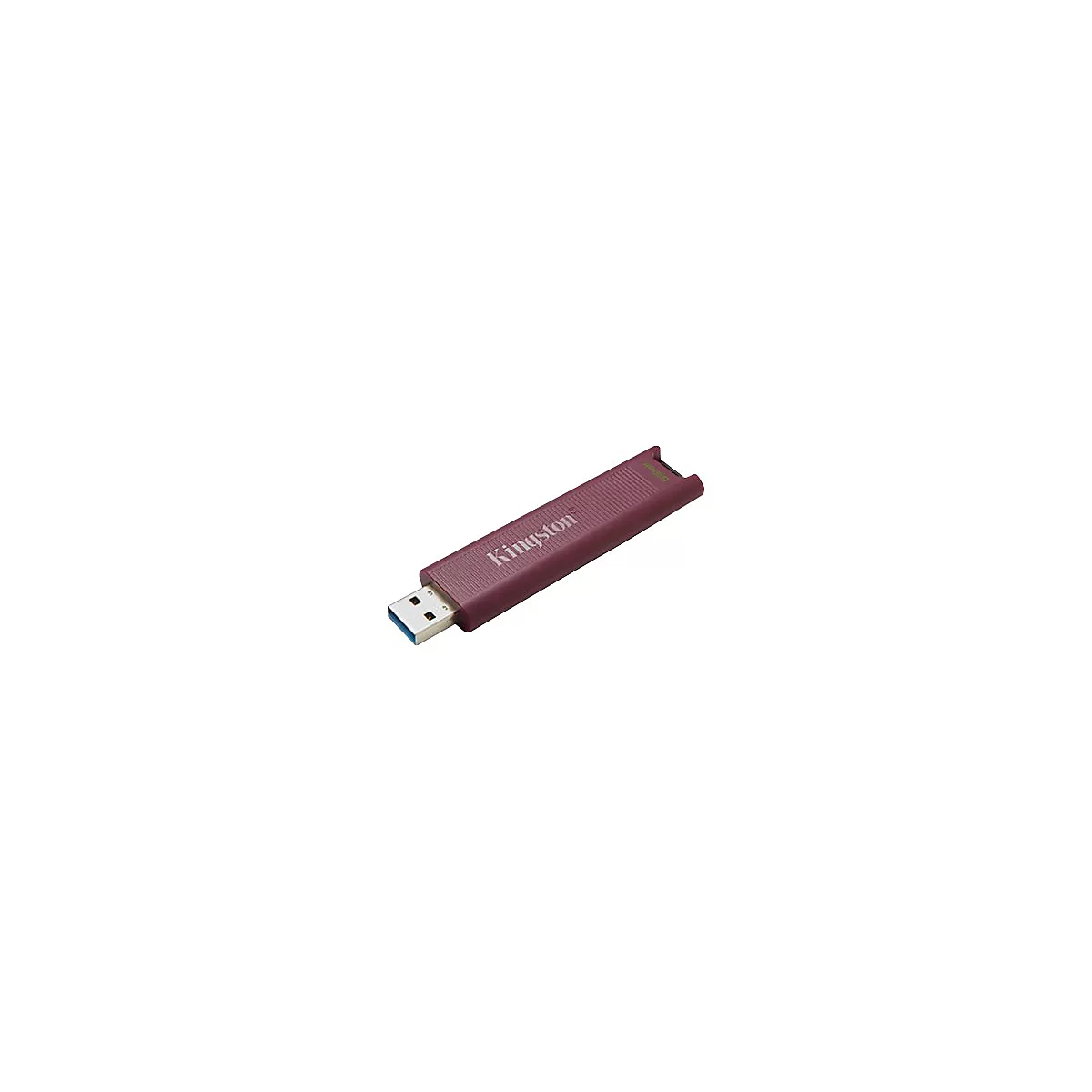 Clé USB bordeaux de Kingston avec connecteur USB 3.