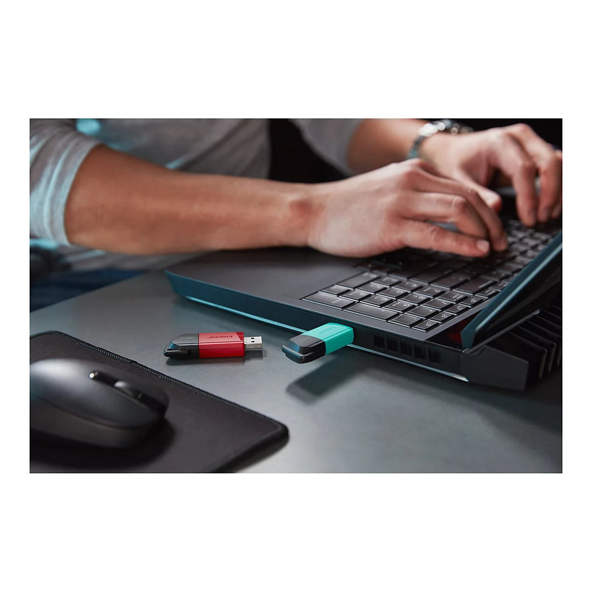 Kingston DataTraveler Exodia M - USB-Flash-Laufwerk - 128 GB