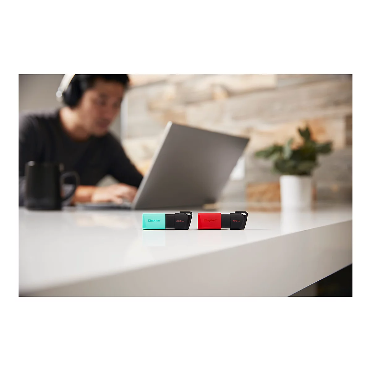 Kingston DataTraveler Exodia M - USB-Flash-Laufwerk - 128 GB