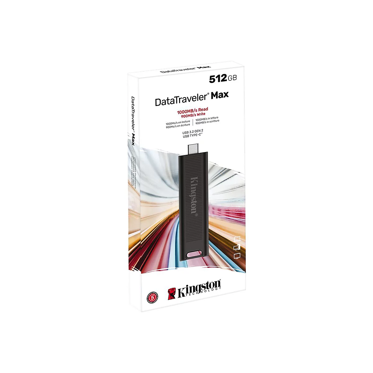 Kingston DataTraveler Max - USB-Flash-Laufwerk - 512 GB