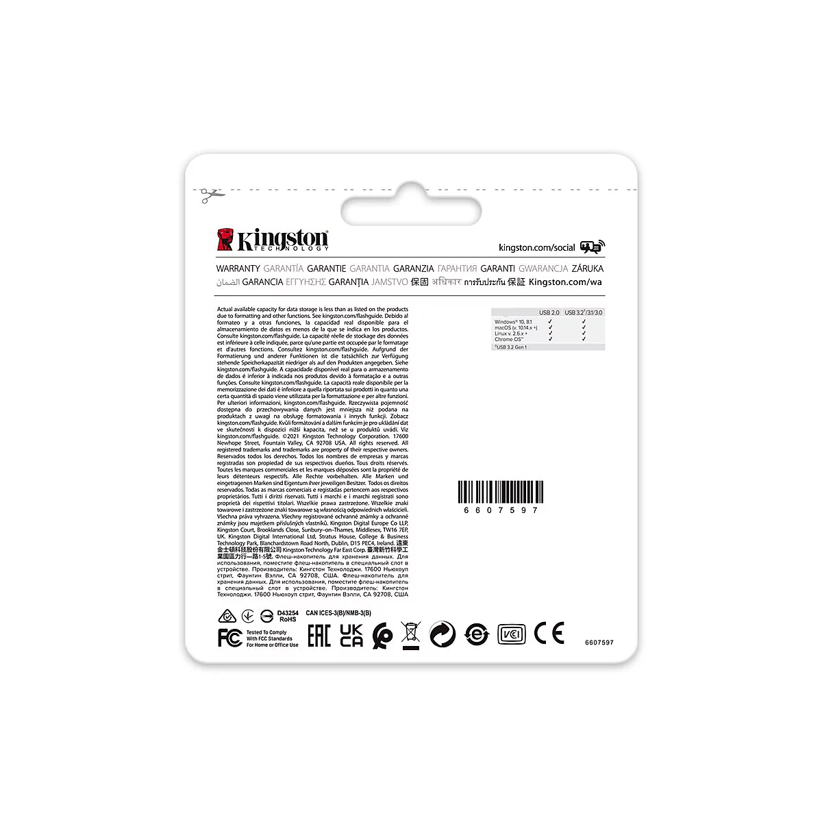 Kingston DataTraveler - USB-Flash-Laufwerk - 64 GB