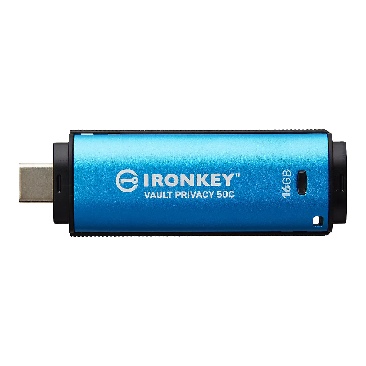 Kingston IronKey Vault Privacy 50C - USB-Flash-Laufwerk - verschlüsselt - 16 GB - USB-C 3.2 Gen 1 - TAA-konform