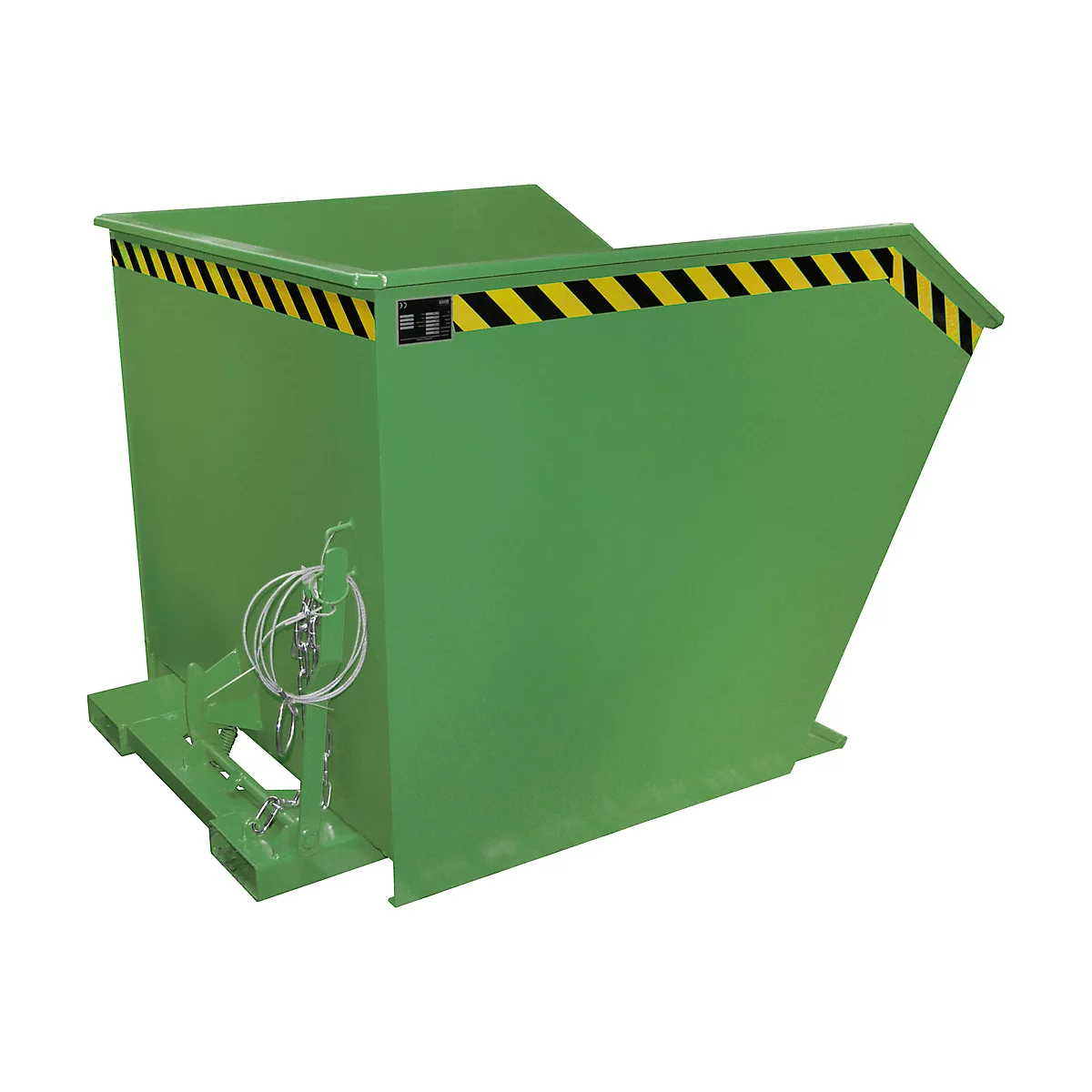 Kippbehälter Typ GU, 1500 Liter, grün