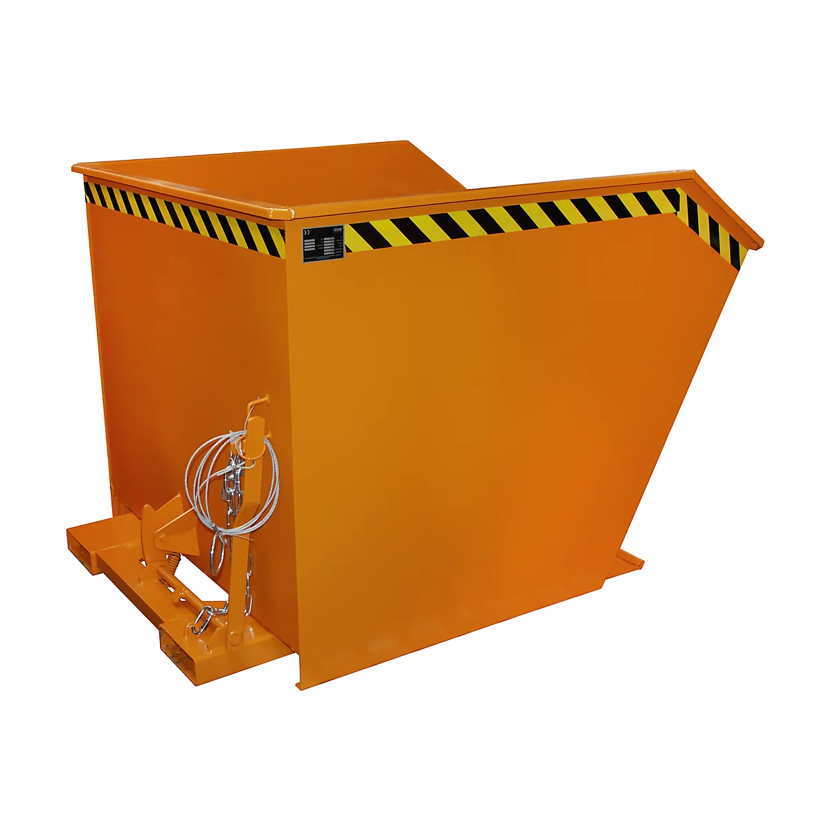 Kippbehälter Typ GU, 1500 Liter, orange