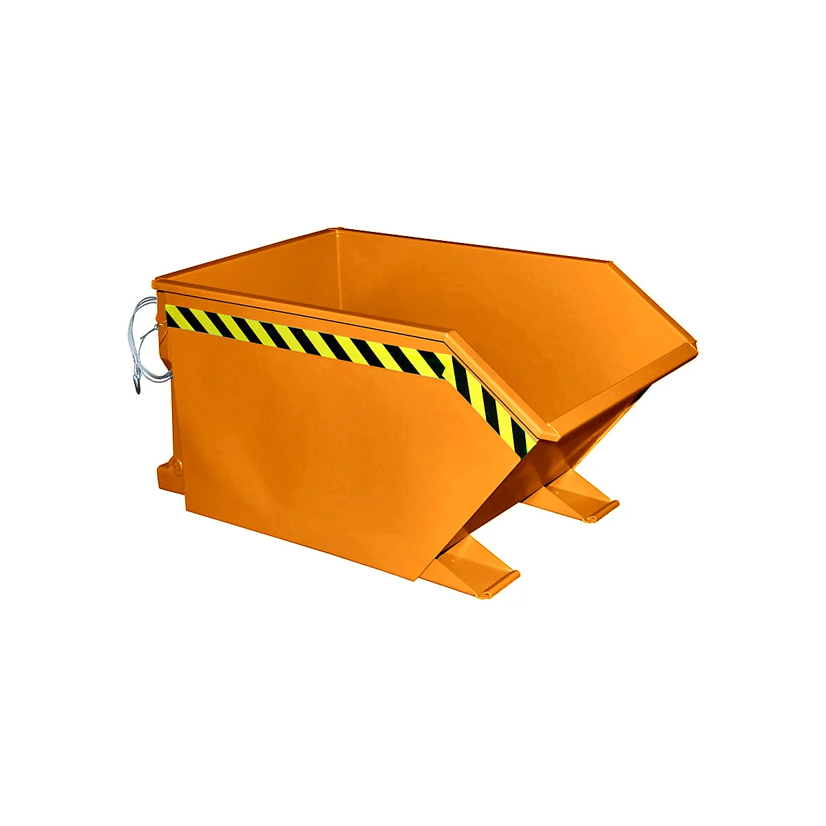 Kippbehälter Typ GU, 500 Liter, orange
