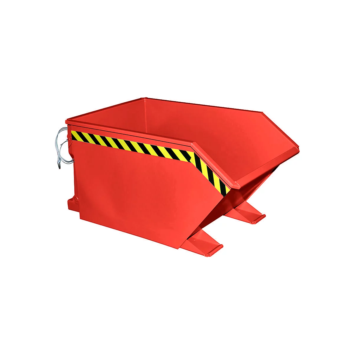 Kippbehälter Typ GU, 500 Liter, rot