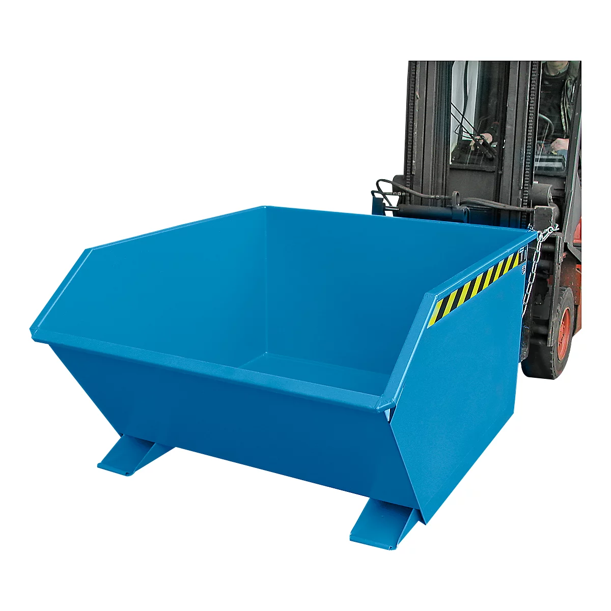 Kippbehälter Typ GU, 750 Liter, blau